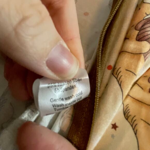 BAMBOO Pooh Bear One-Piece Zippy Size 3-6 Months - Picture 5 of 5